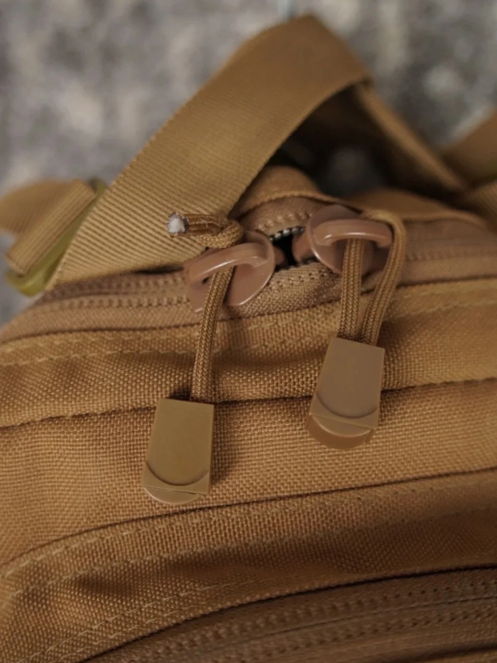 Condor Compact Assault Pack Small Backpack Tan Beige Hiking Outdoor Multi Pocket